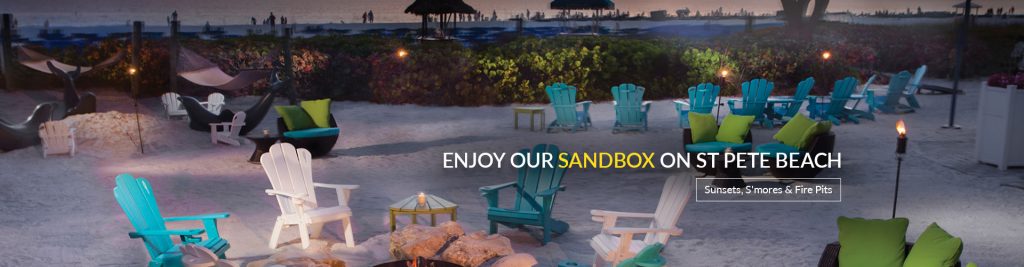 Enjoy our sandbox on St Pete Beach